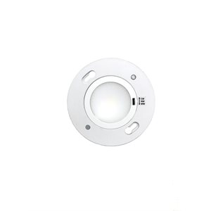 310 series puck, 24 volts, 3 watts, 120 degrees, white adjustable with integrated switch